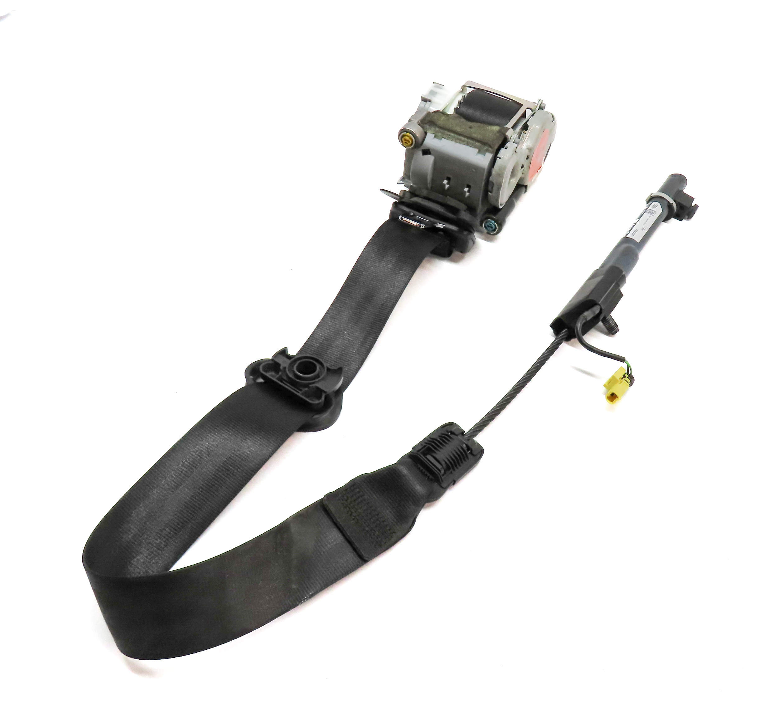 2015-2018 AUDI Q3 (8U) RIGHT FRONT PASSENGER SEAT SEATBELT RETRACTOR (Black) — exact item pictured